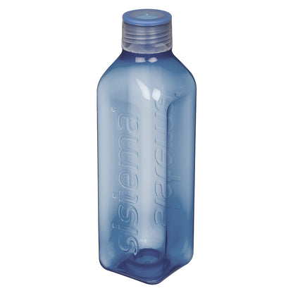 Sistema Water Bottle, Square, 1 L - Mountain Blue