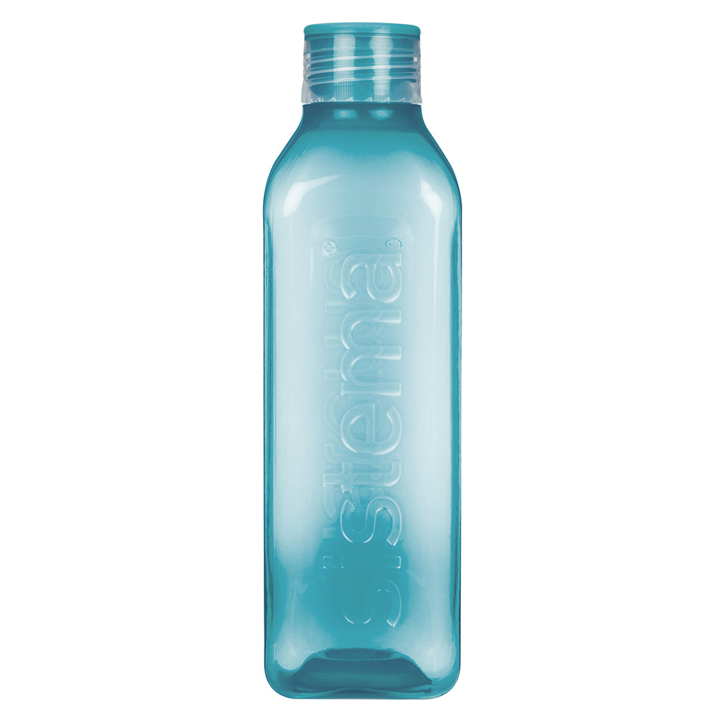 Sistema Water Bottle, Square Bottle, 1 L - Teal Stone