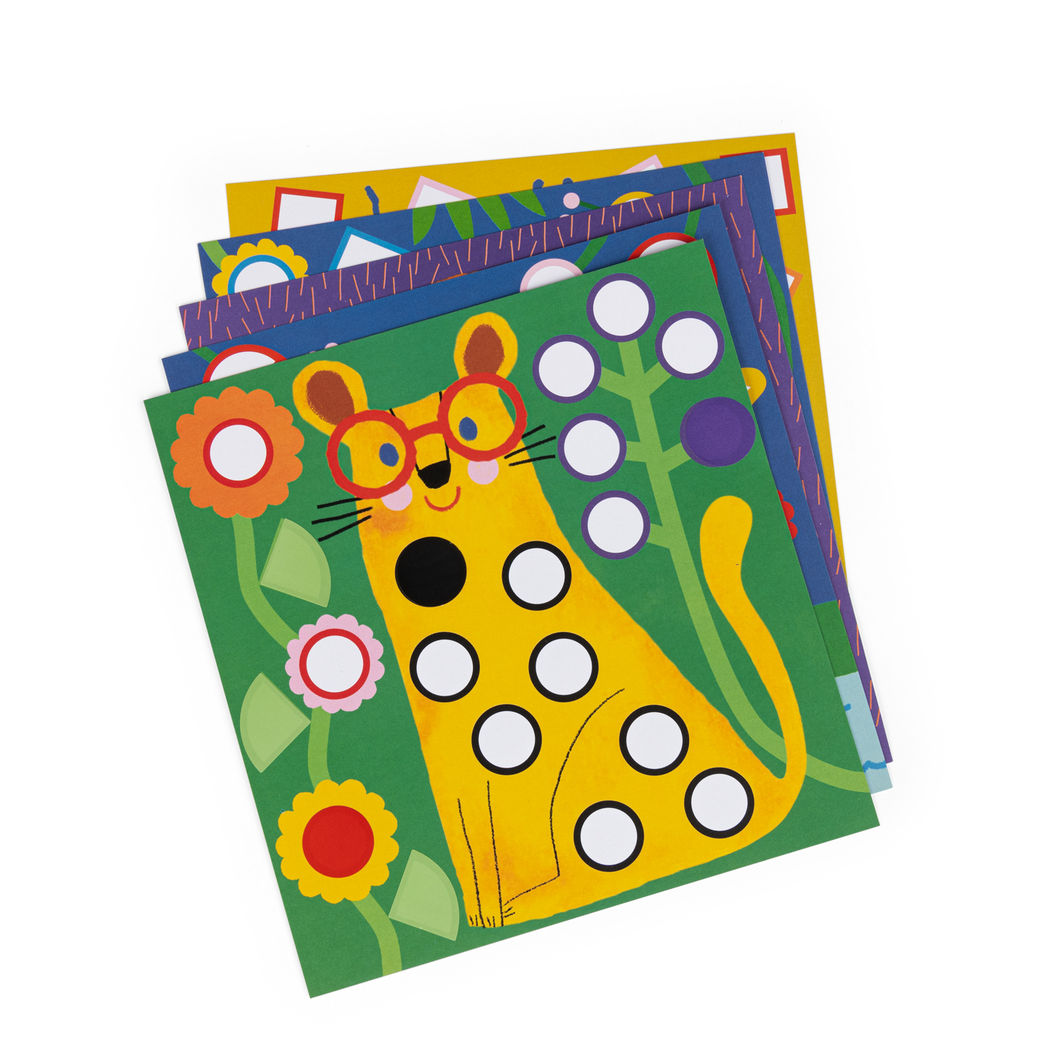 Moulin Roty - Stickers 300 pcs - Geometry - Les Toupitis