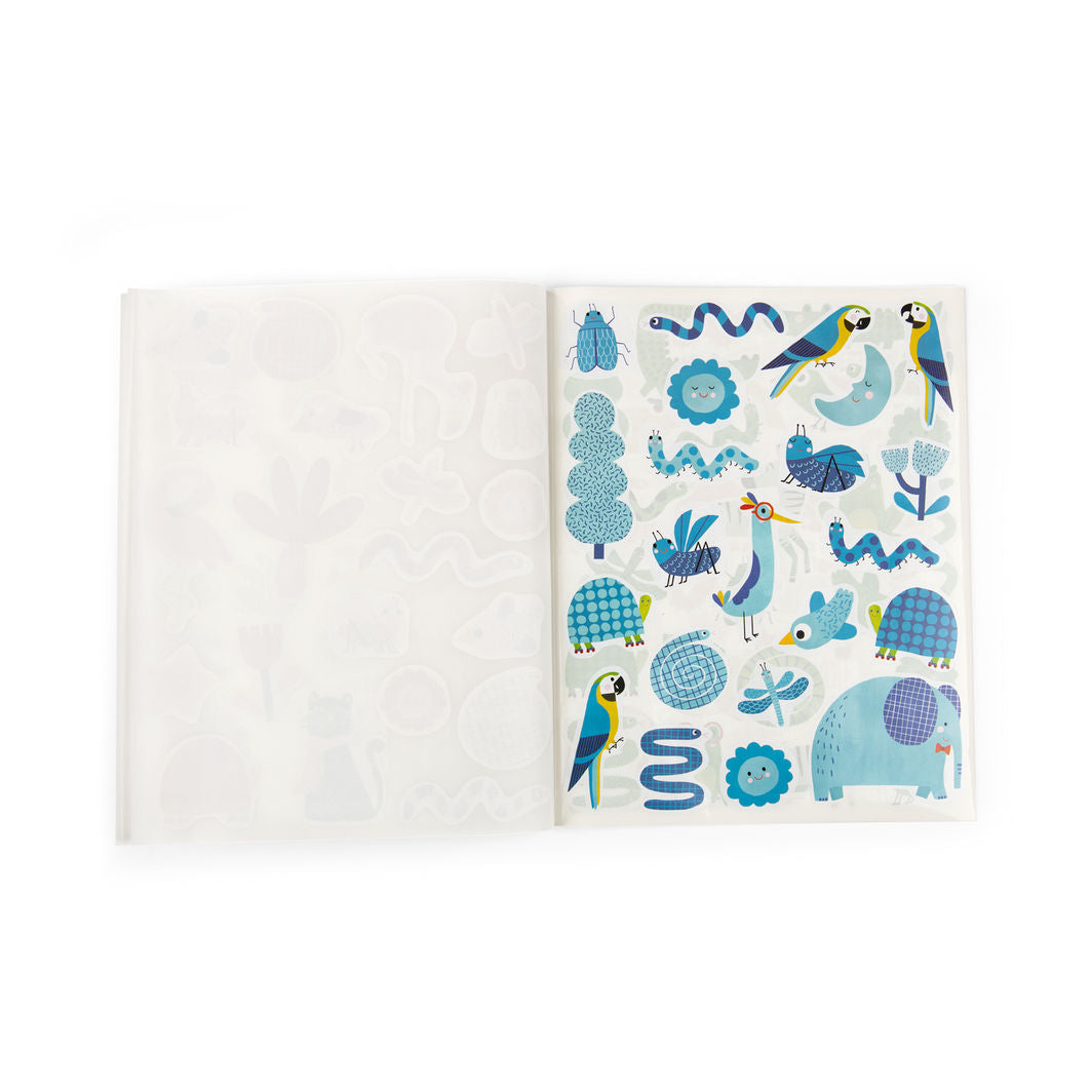 Moulin Roty Sticker Book – 300 Stickers – Les Toupitis