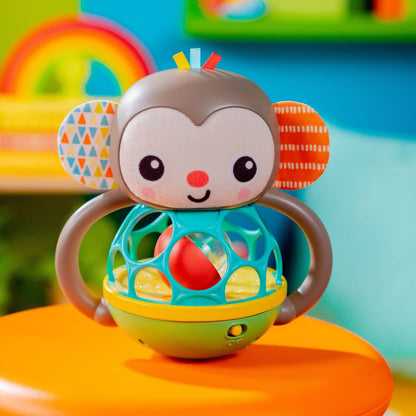 Bright Starts Baby Toy, Grab and Shake - Monkey Oball