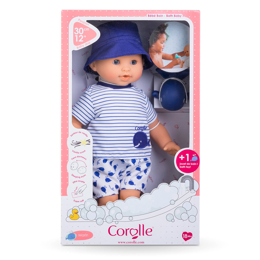 Corolle Bath Doll Mon Premier 30 cm, Bath Girl - Marin