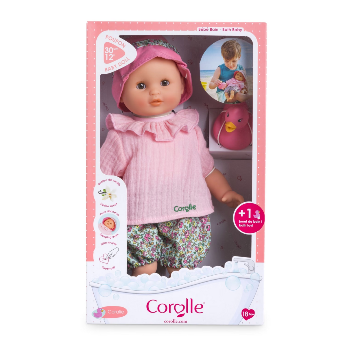 Corolle badedukke, Coralie - 30 cm