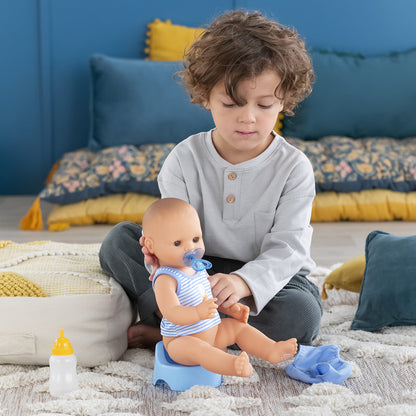 Corolle Baby Doll Mon Grand 36 cm, Paul - Bath Doll That Can Drink and Wet