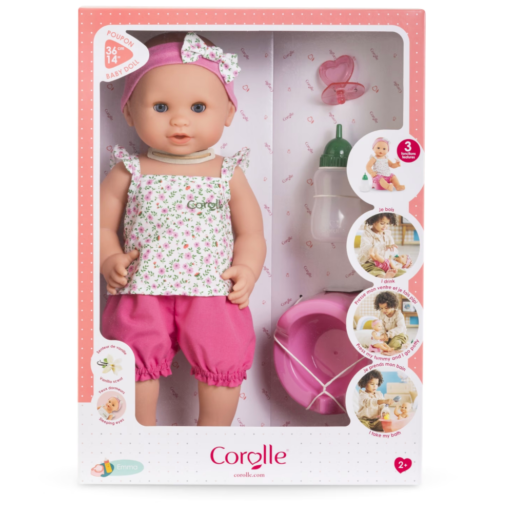 Cor.MGP Emma Drink-and-Wet Bath Doll