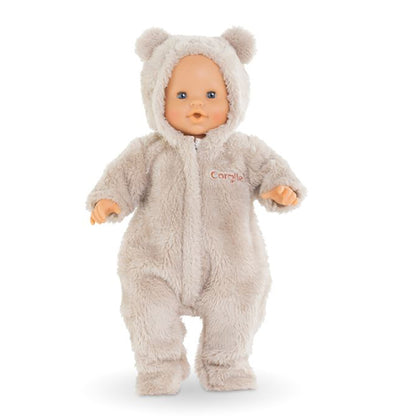 Corolle Doll Clothes, Mon Grand 36 cm – Teddy Bear Sleepsuit