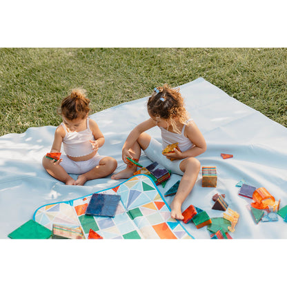 Magna-Tiles Storage Bin and Play Mat in One