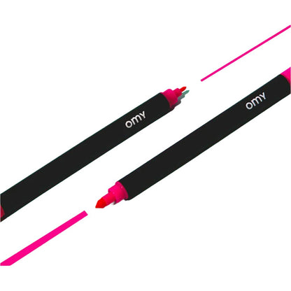 Omy Markers, Box of 100 Double-Tipped Markers