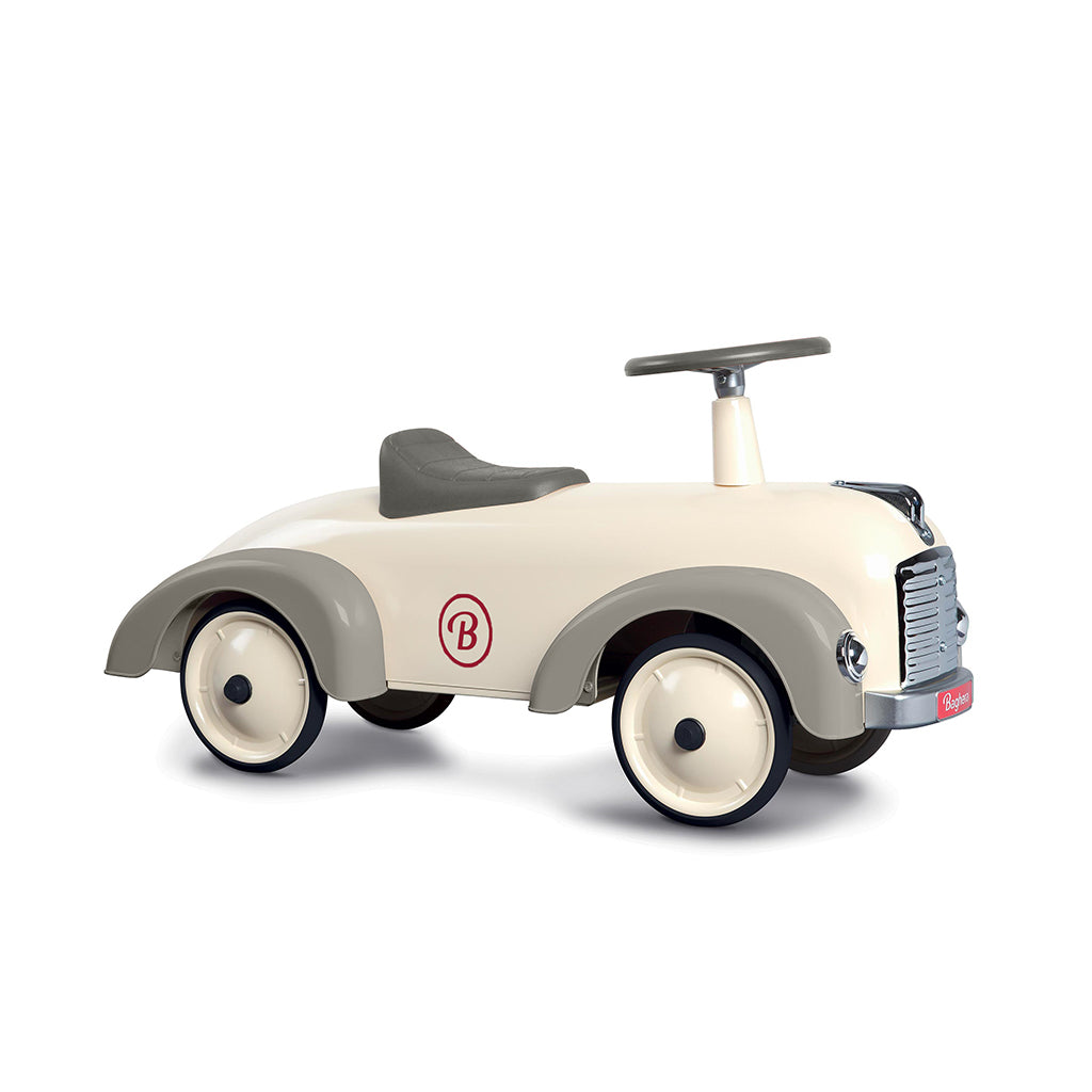 Baghera Metal Ride-On Car, Speedster - Silk Grey