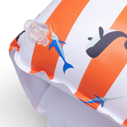 Swim Essentials, Arm Floats for Ages 2-6 - Ocean Stripes