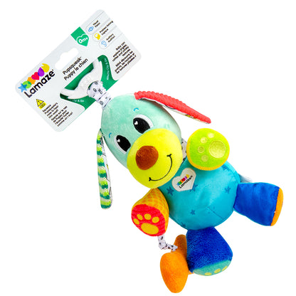 Lamaze Pupsqueak, Sound-Enabled Dog Toy