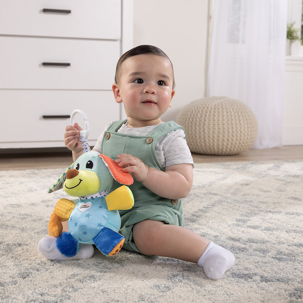 Lamaze Pupsqueak, Sound-Enabled Dog Toy