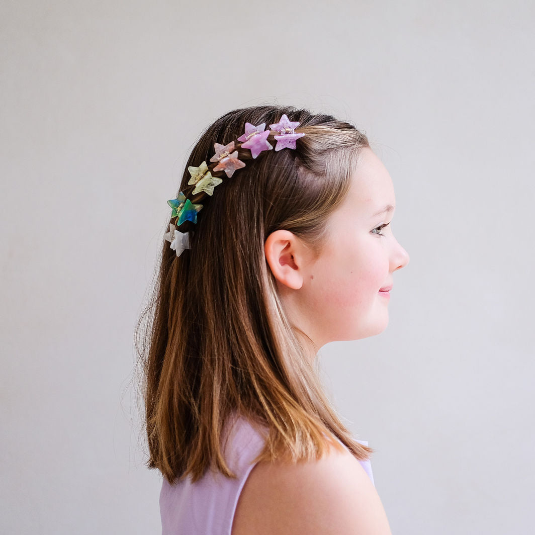 Mimi &amp; Lula 6 Hair Clips, Mini Star My Little Unicorn