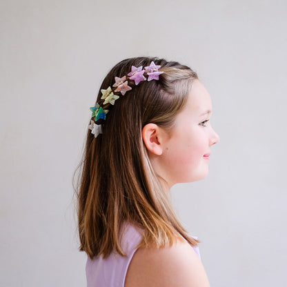 Mimi &amp; Lula 6 Hair Clips, Mini Star My Little Unicorn
