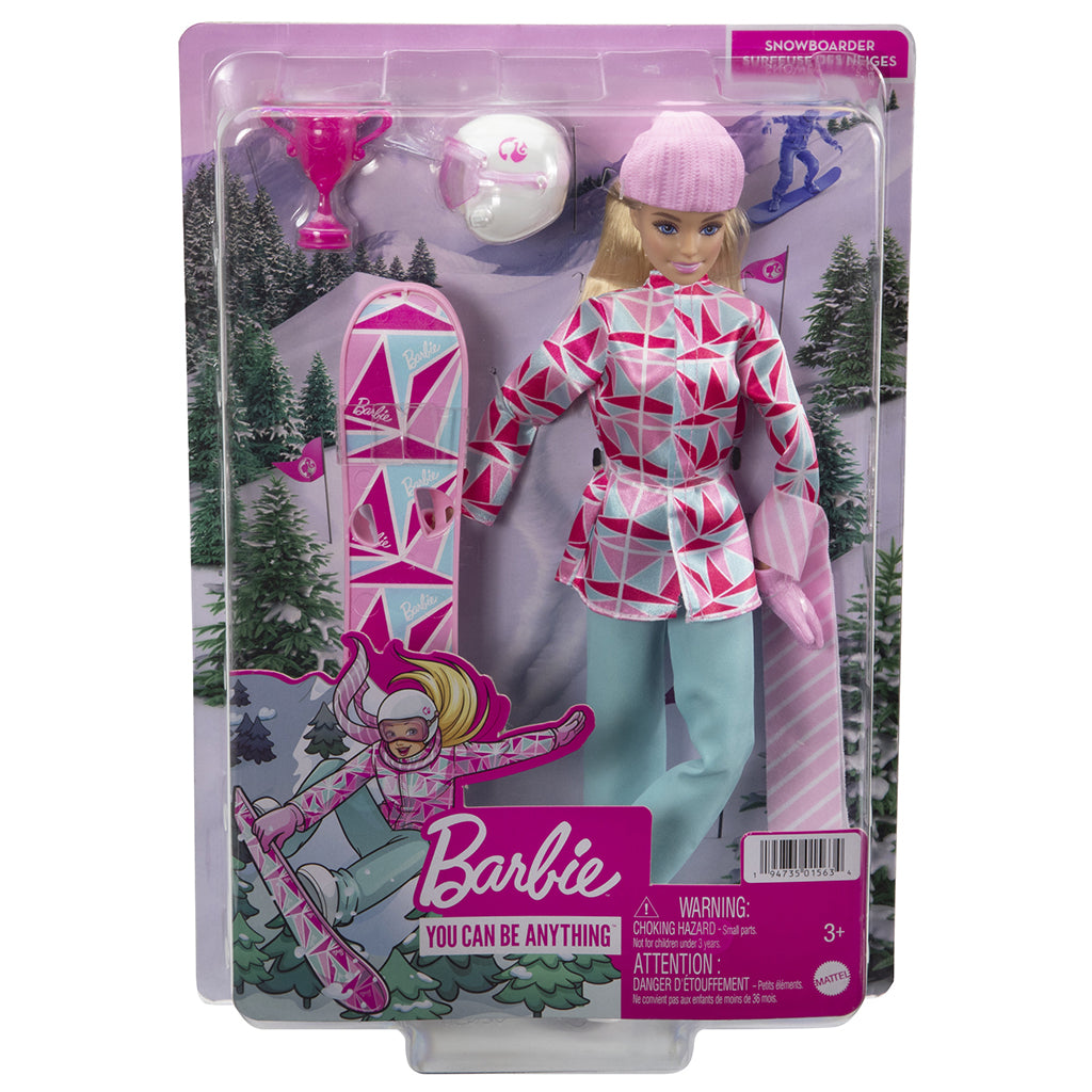 Barbie Doll as Snowboarder