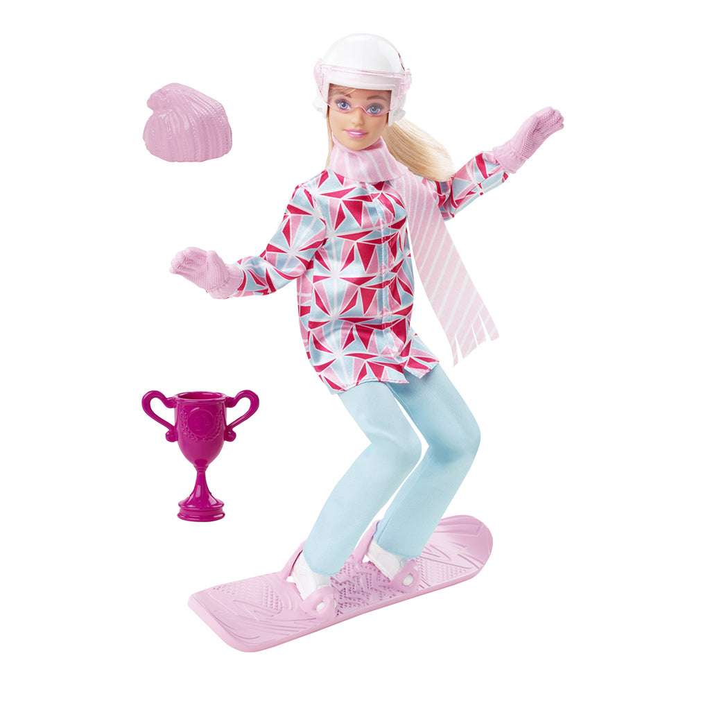 Barbie Doll as Snowboarder