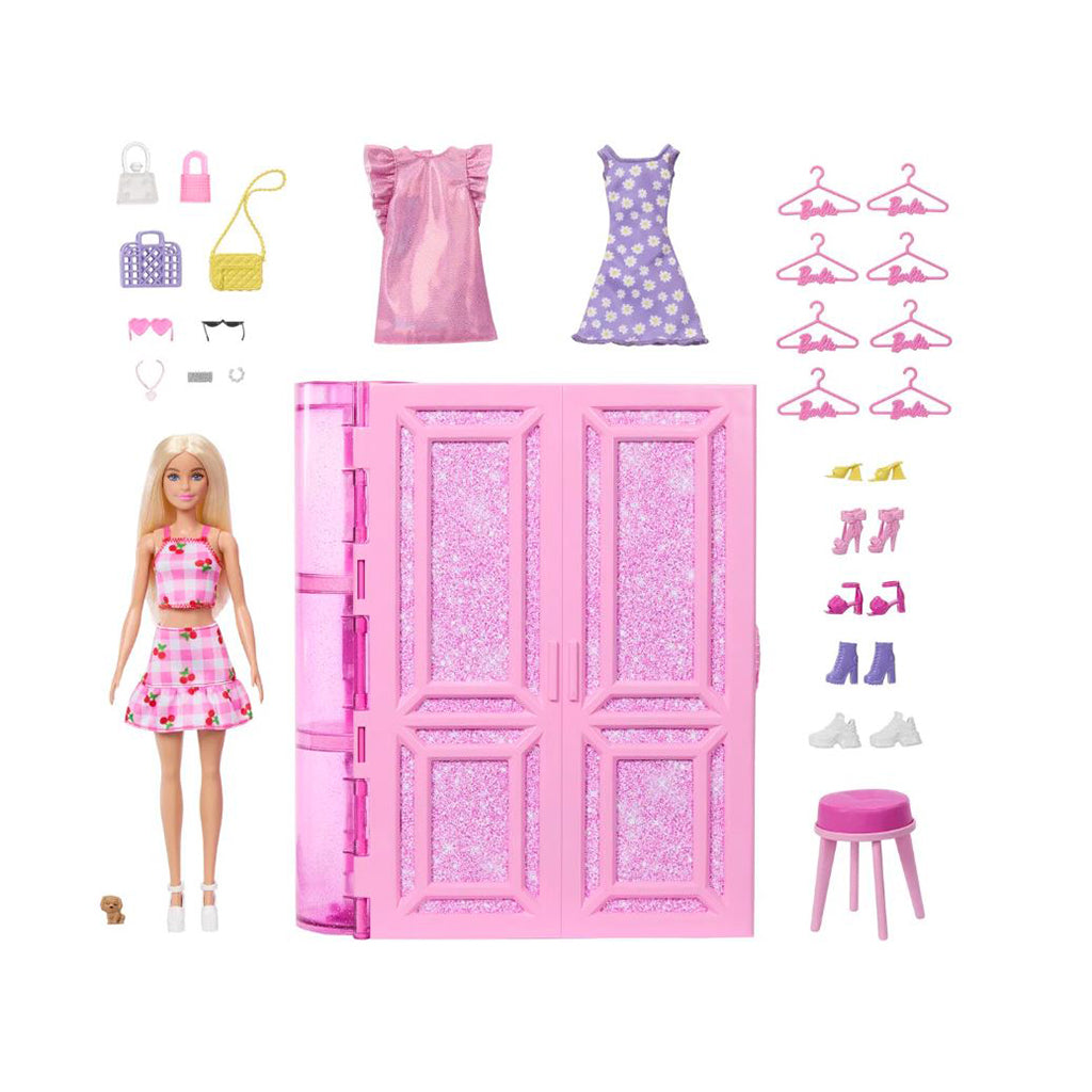 Barbie Fashion Wardrobe with One Doll