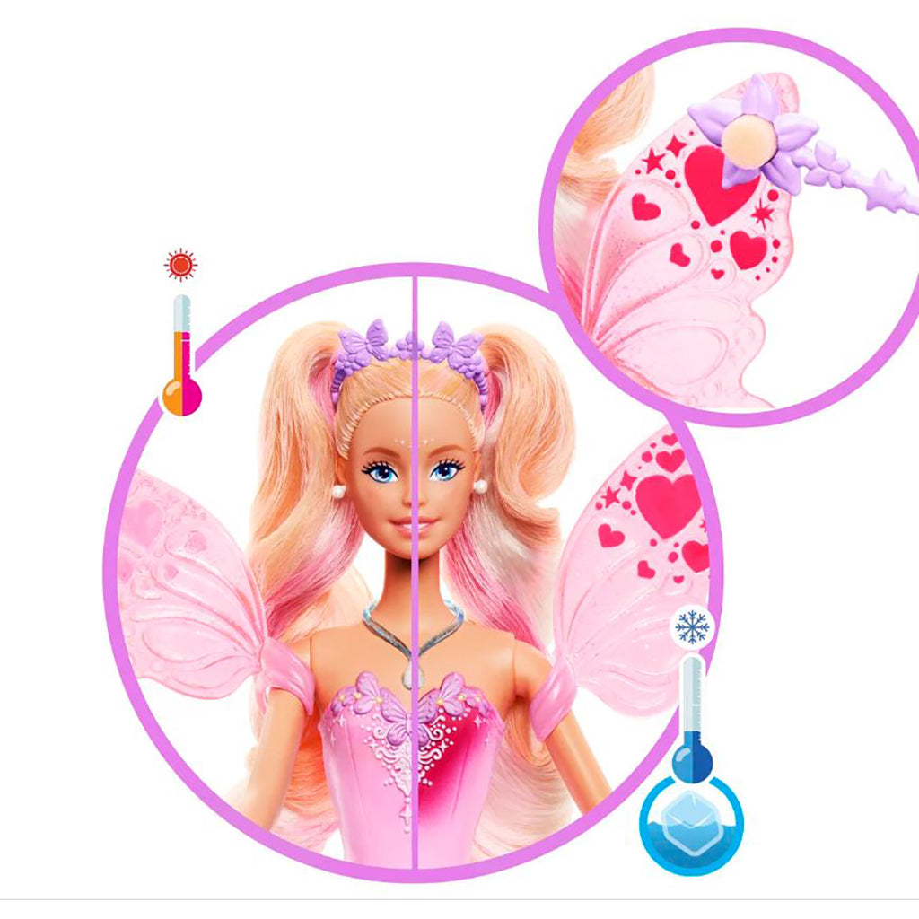 Barbie Color Change Fairy, including sponge and magic wand