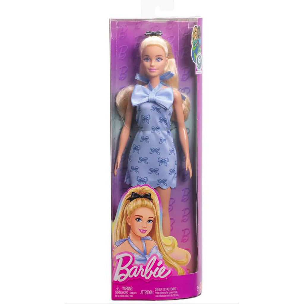 Barbie Fashionista Doll, Doll Blue Bows