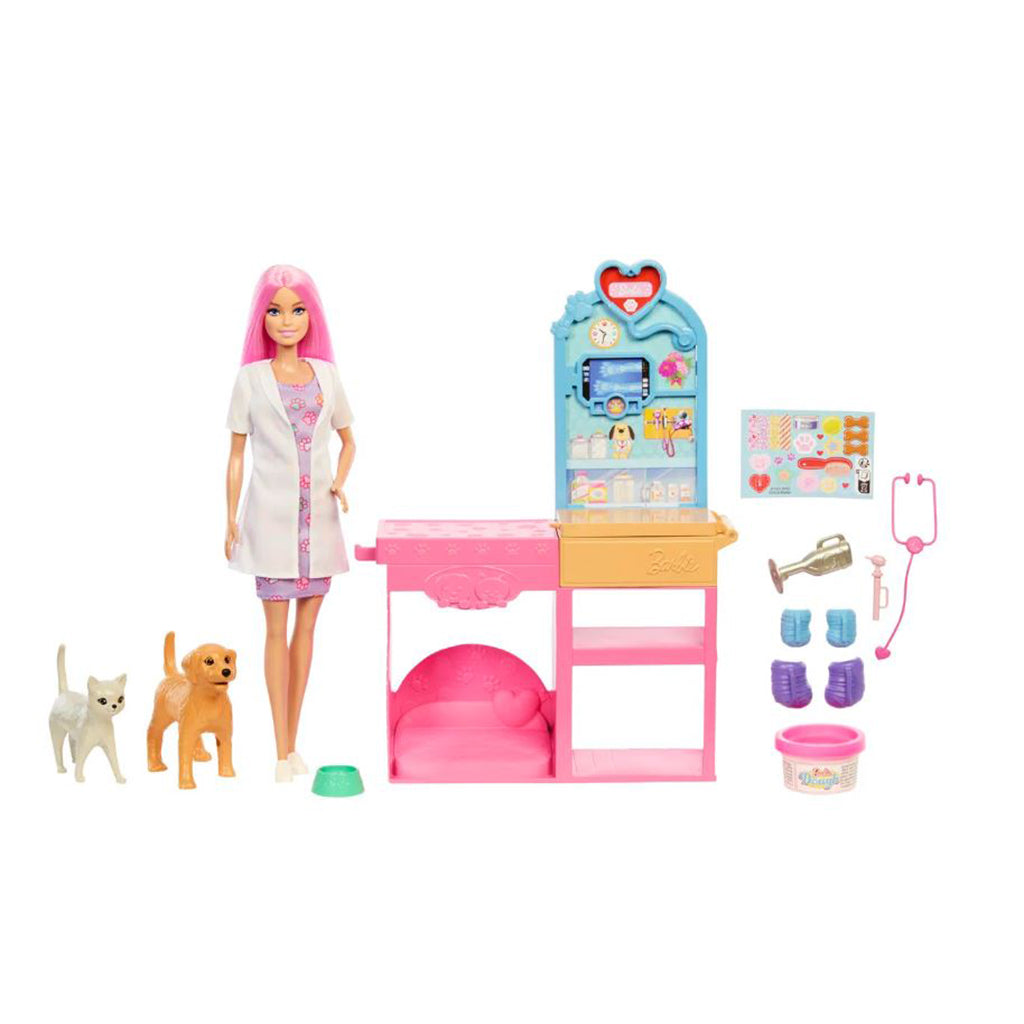 Barbie Veterinarian at Animal Clinic, Including Animals