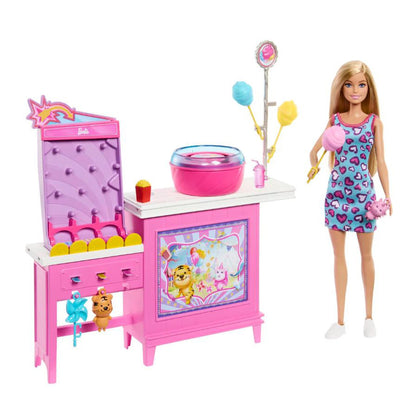 Barbie Mysteries, Candyfloss &amp; Play Set Including 10 Pieces