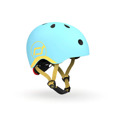 Scoot and Ride cykelhjelm, Blueberry - Flere størrelser