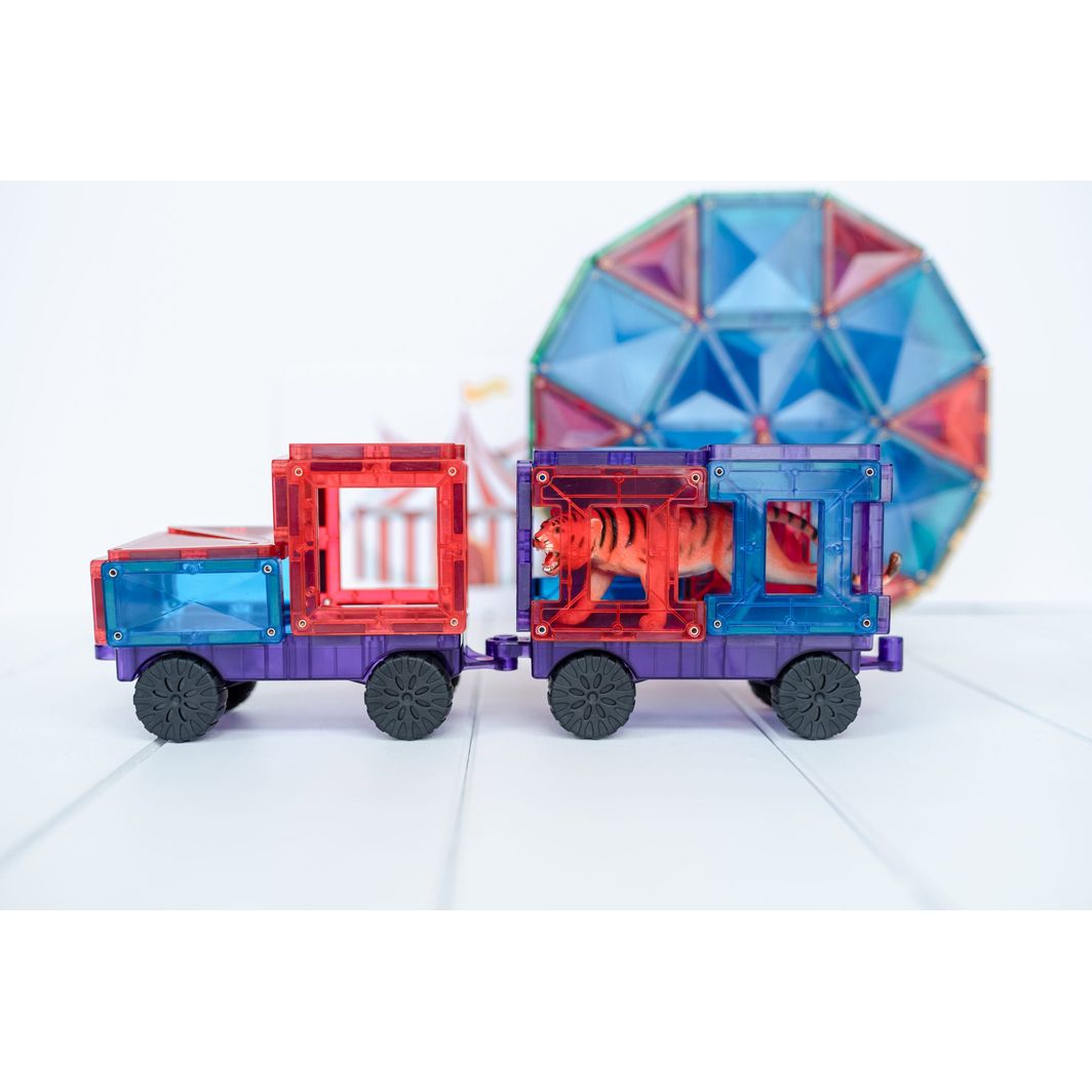 Connetix Mega Pack, Magnetic Building Set with 212 Pieces - Rainbow