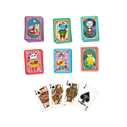 eeBoo Playing Cards, Yumi Kitagishi, 6 Variants - Price is for 1 Piece
