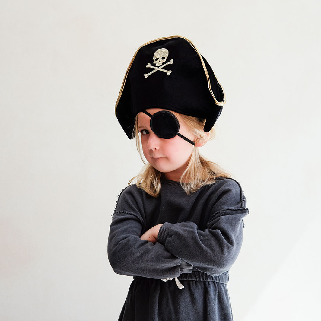 Mimi &amp; Lula Pirate Hat and Eye Patch