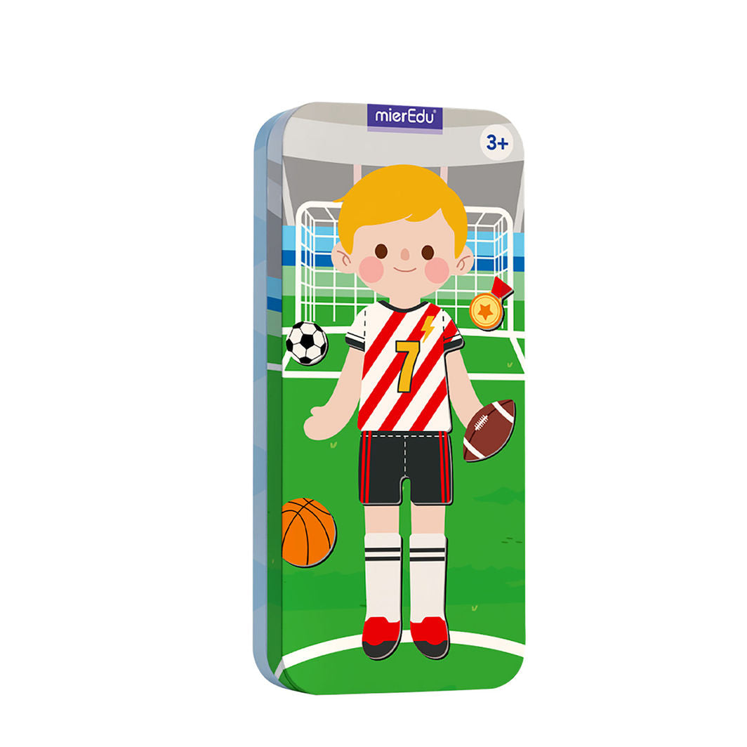 mierEdu Magnetic Travel Set, Sports Stars