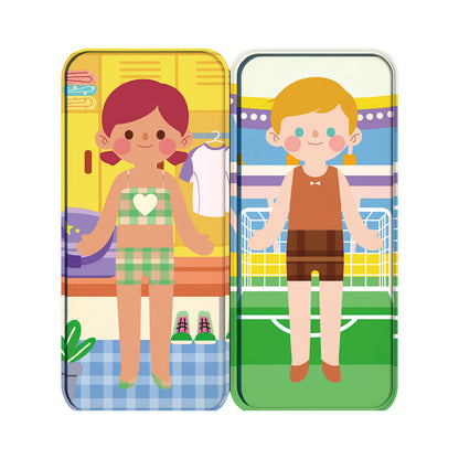 mierEdu Magnetic Travel Set, Sports Stars