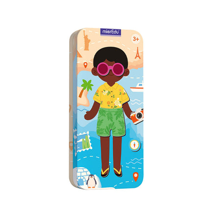mierEdu Magnetic Travel Set, Around the World