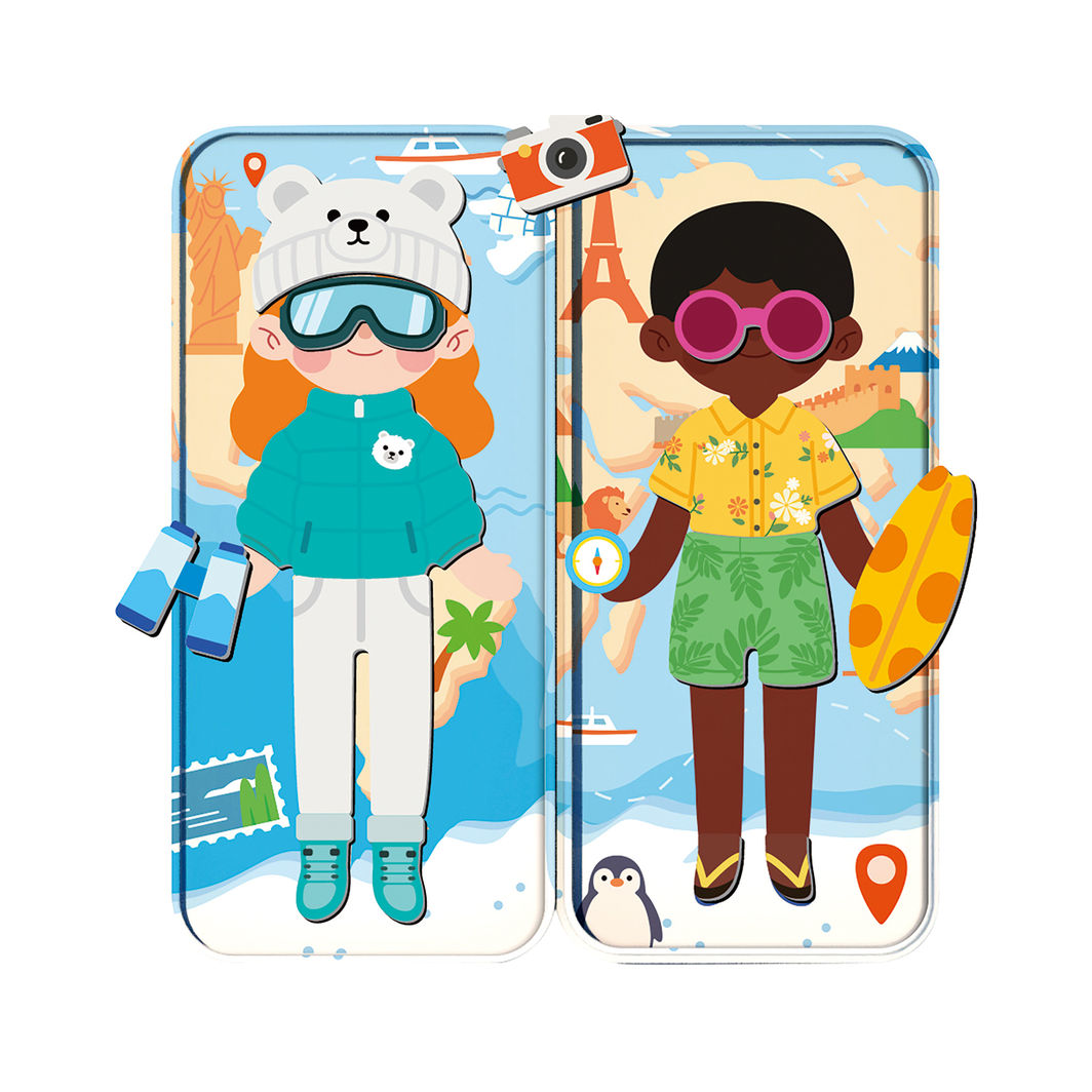 mierEdu Magnetic Travel Set, Around the World