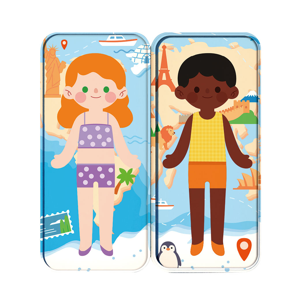 mierEdu Magnetic Travel Set, Around the World