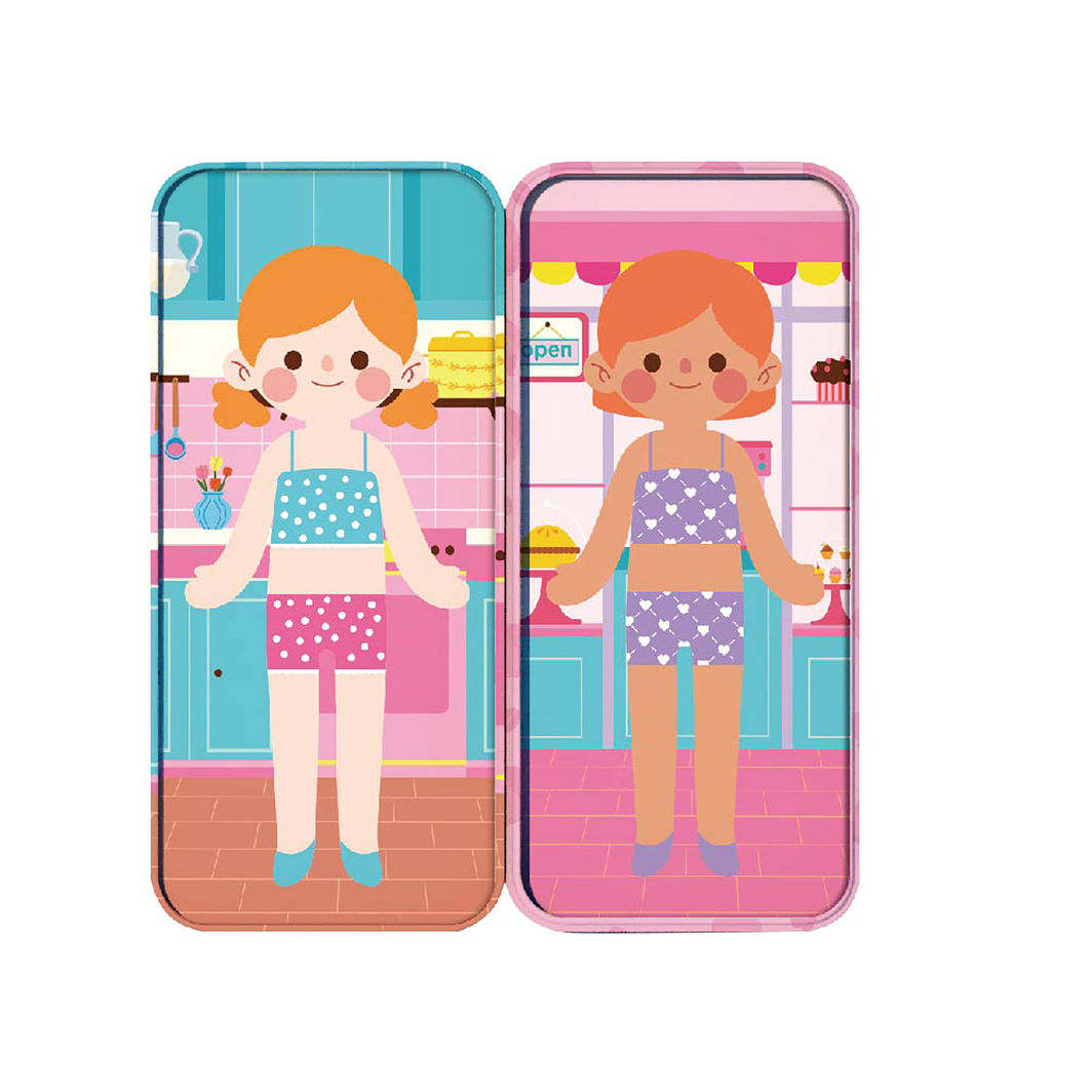 mierEdu Magnetic Travel Set, Pastry Shop