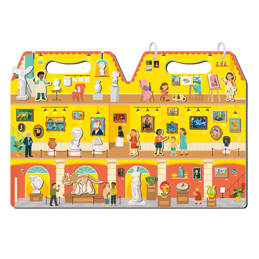 mierEdu Magnetic Playset, My Museum
