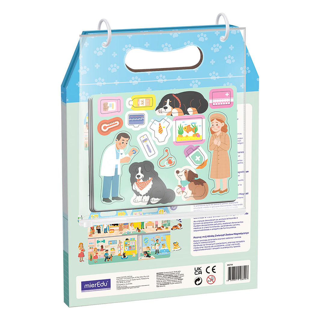 mierEdu Magnetic Playset, My Veterinarian