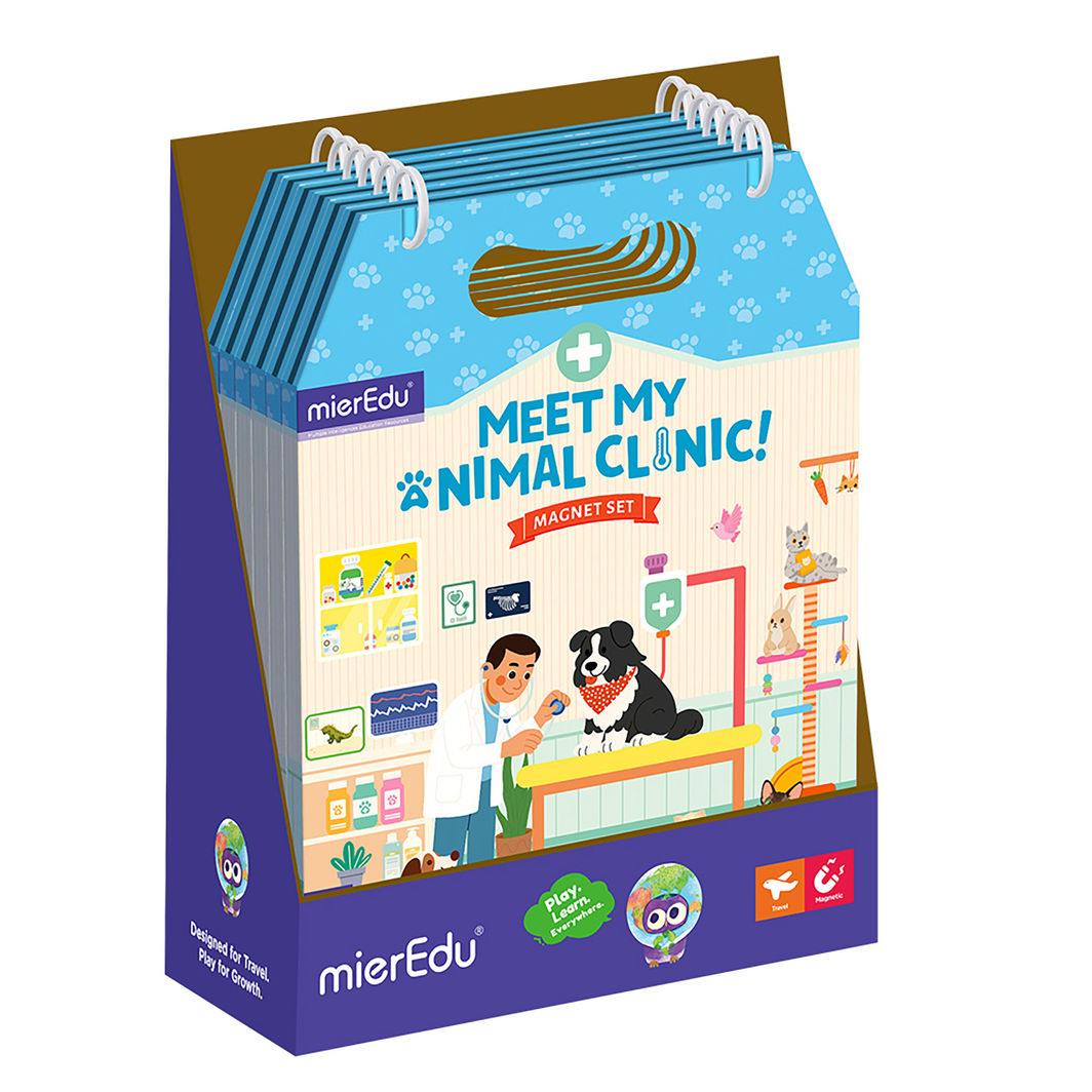 mierEdu Magnetic Playset, My Veterinarian