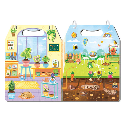 mierEdu Magnetic Playset, My Garden