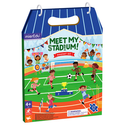 mierEdu Magnetisk legesæt, Mit stadion