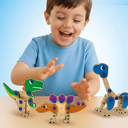 SES Creative Brix Junior, construction toys – Dinosaurs