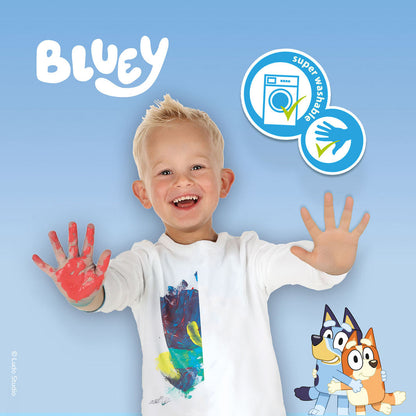 SES Creative Bluey, Finger Painting – Art Dots