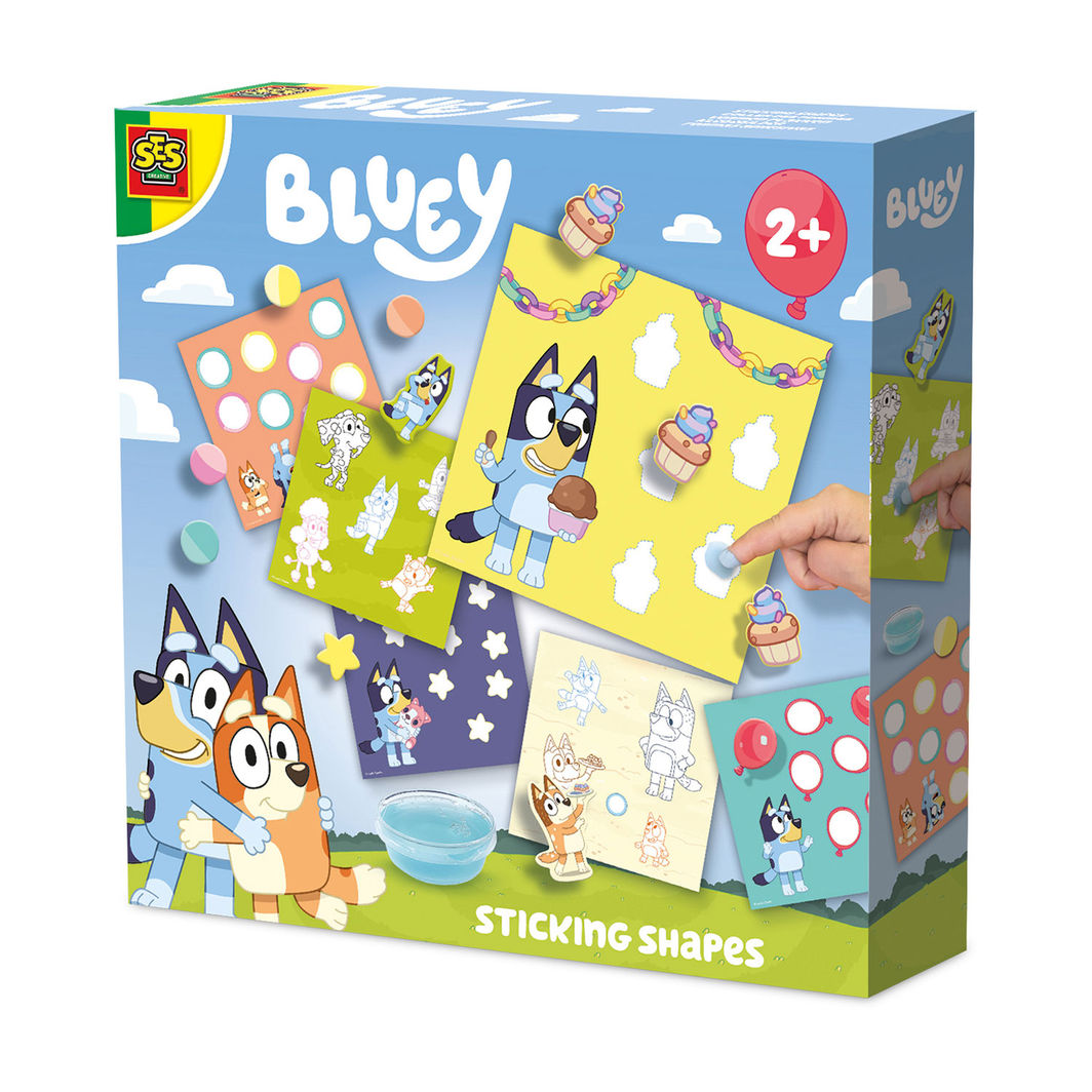 SES Creative Bluey, Fingermaling - Former
