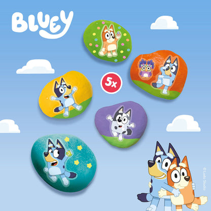SES Creative Bluey, Paint on Stones