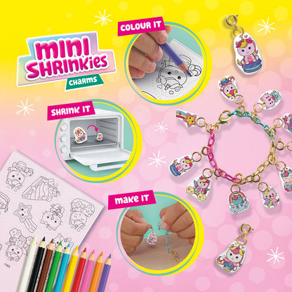 SES Creative Krympeplast, Mini Shrinkies – Cute Unicorns