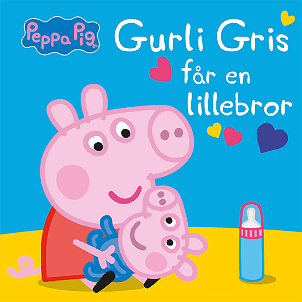 Gurli Gris får en lillebror - papbog