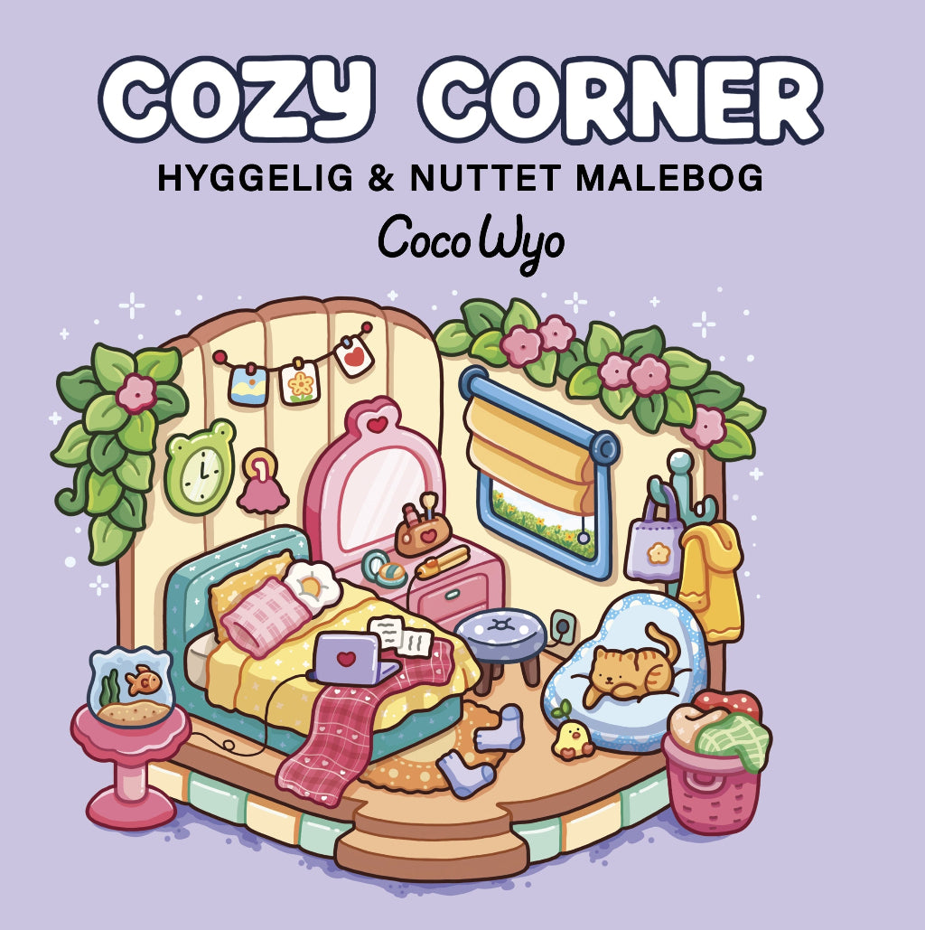 Cozy Corner, Cozy Coloring - Coloring Book