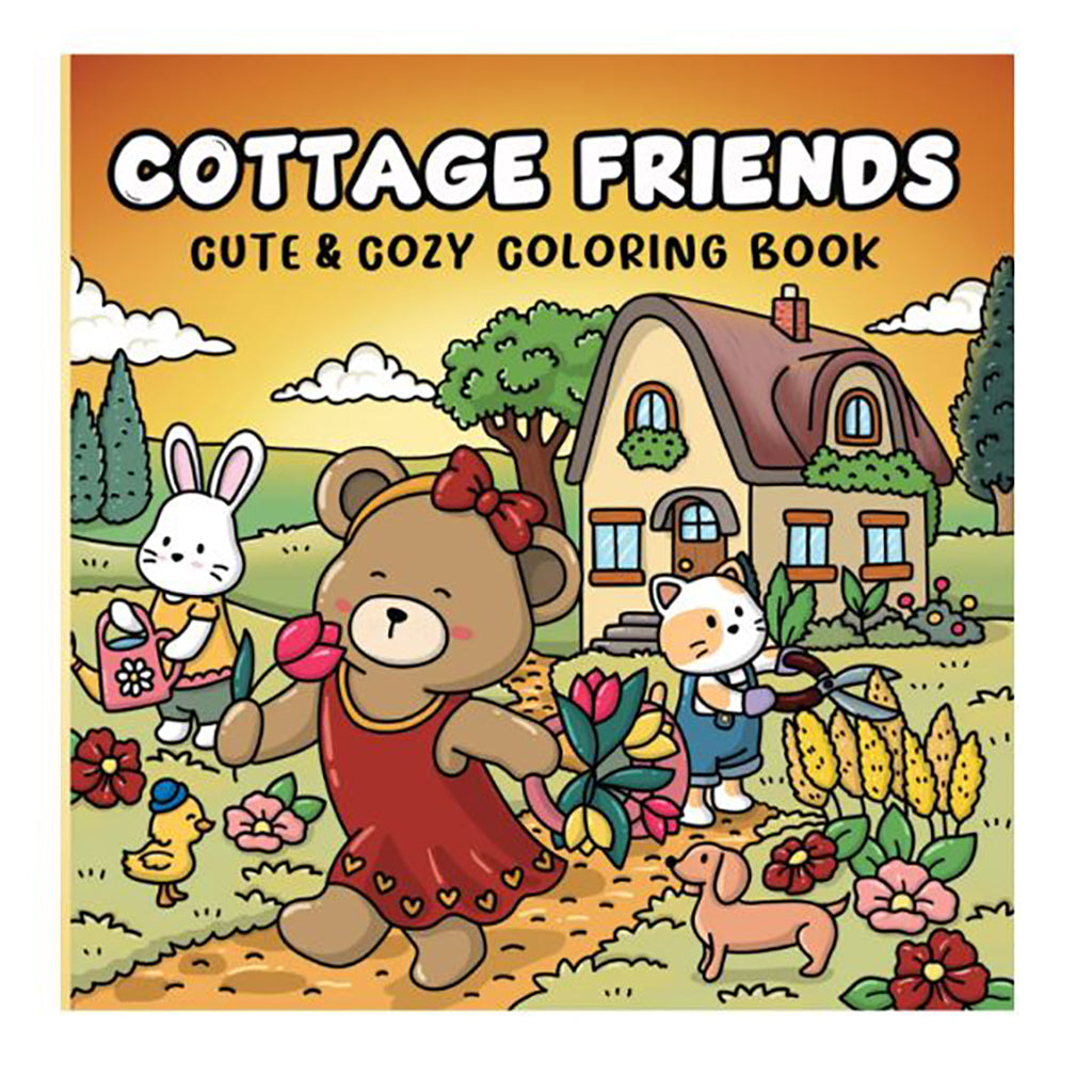 Cottage Friends Coloring Book