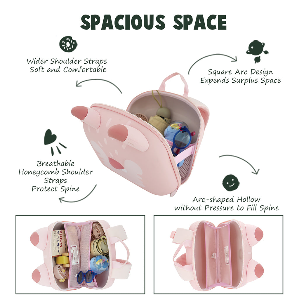 Zoy Zoii Backpack, Pink Fox