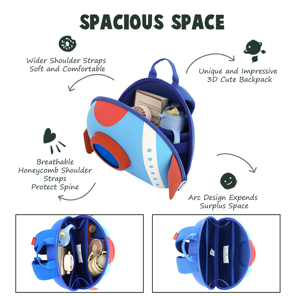 Zoy Zoii Backpack, Rocket Blue